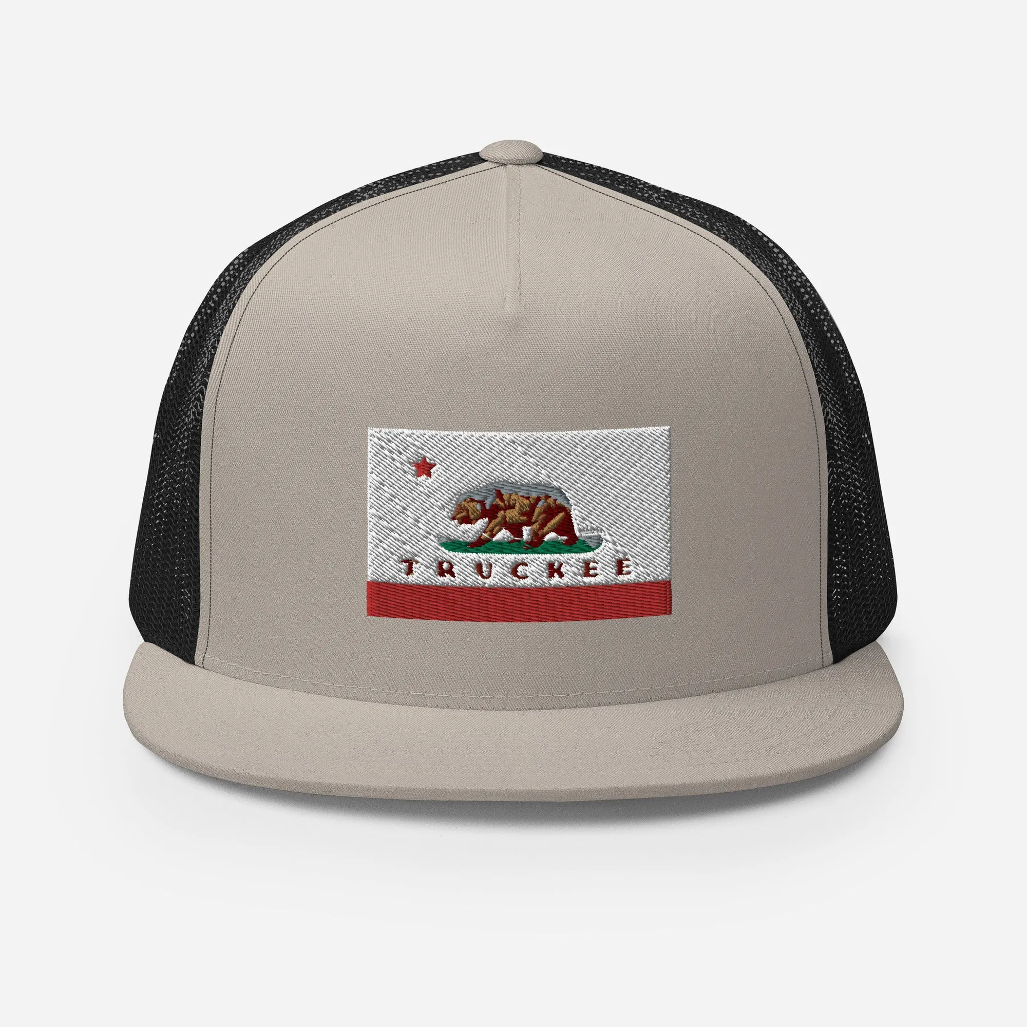 CA Flag Truckee Trucker Cap