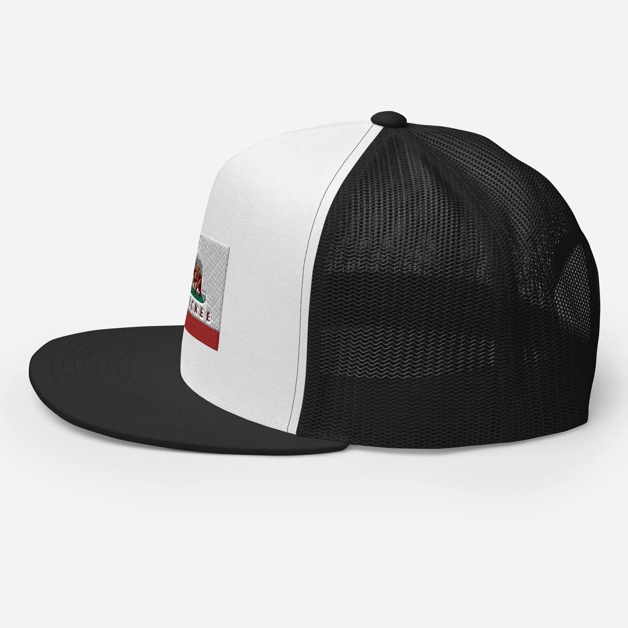 CA Flag Truckee Trucker Cap