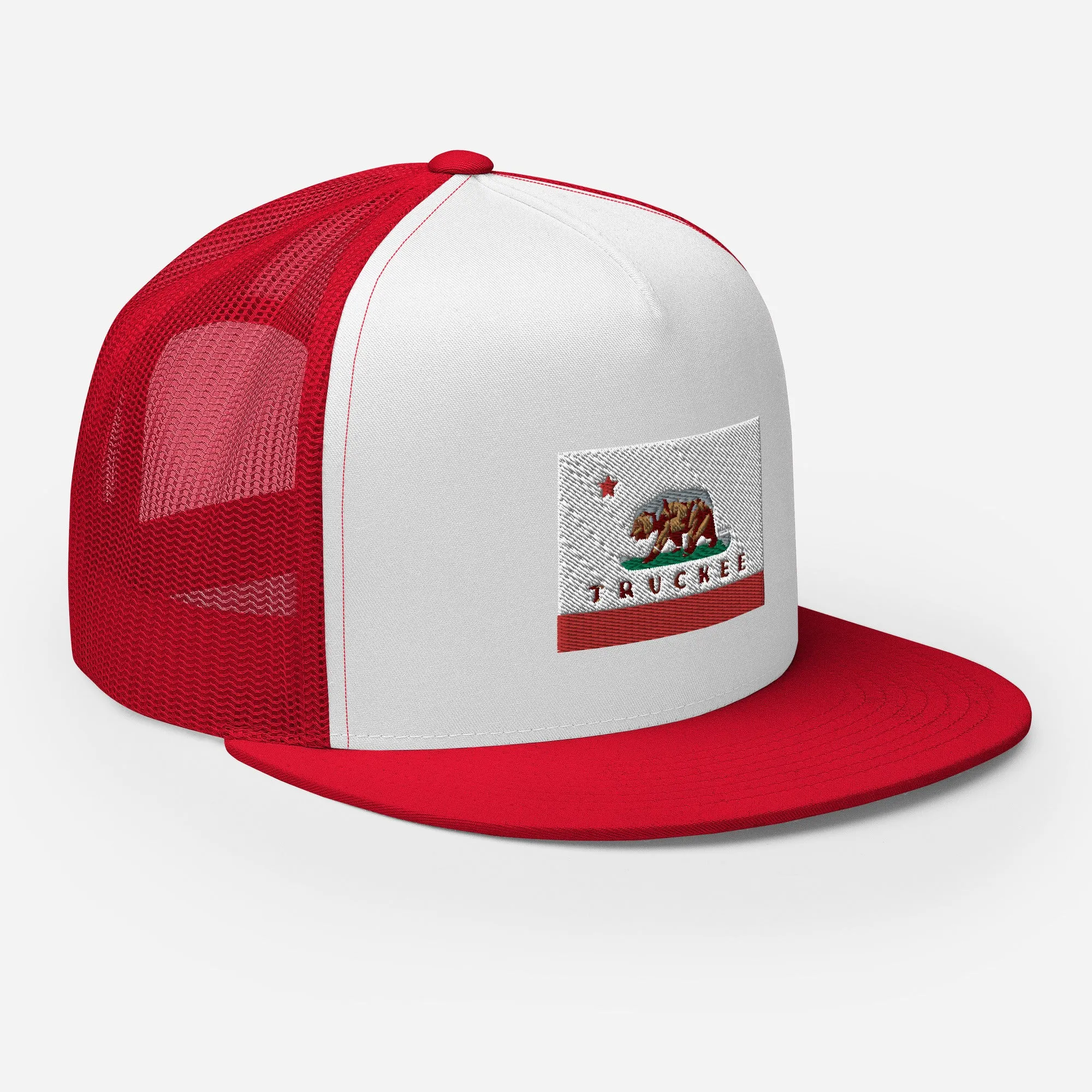 CA Flag Truckee Trucker Cap