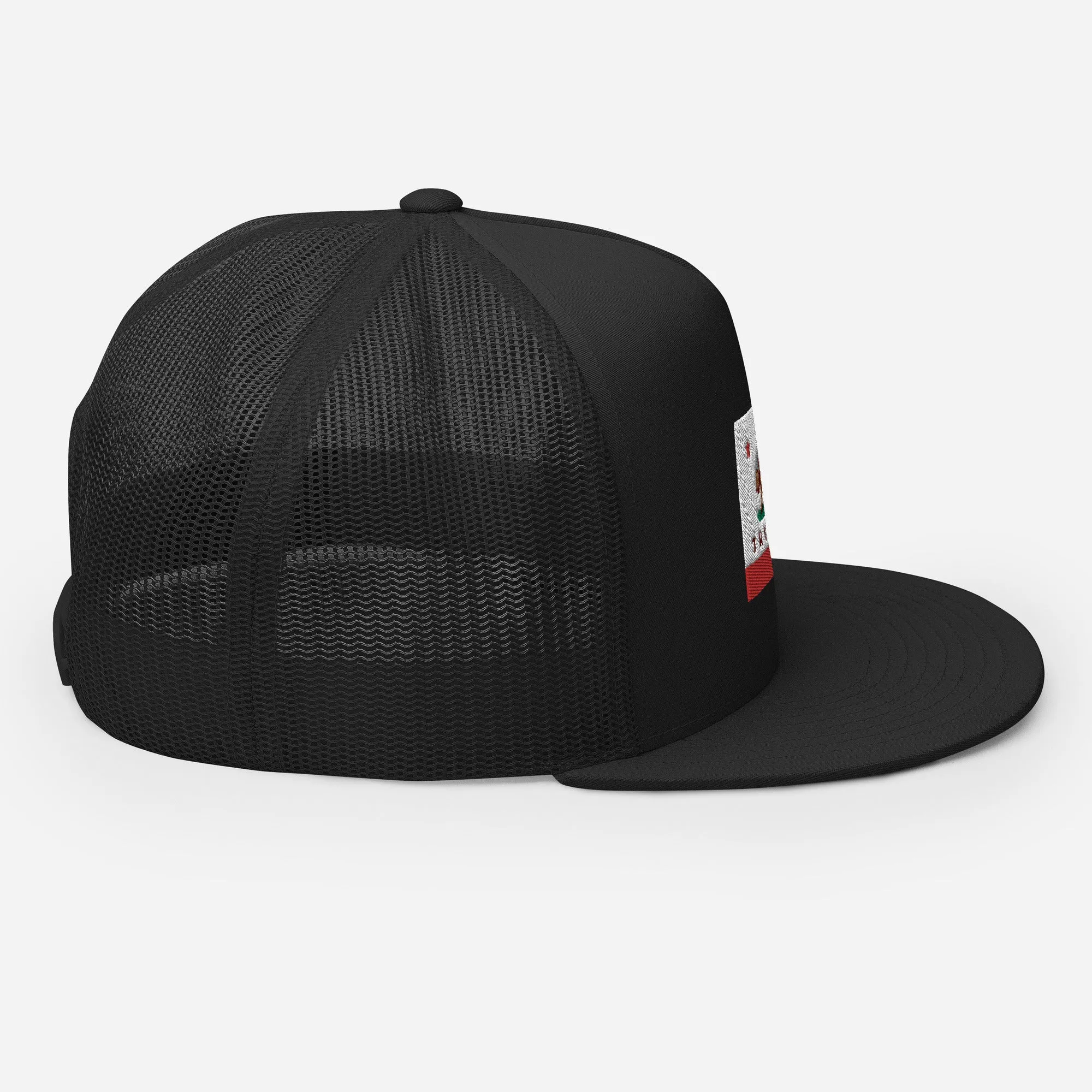 CA Flag Truckee Trucker Cap