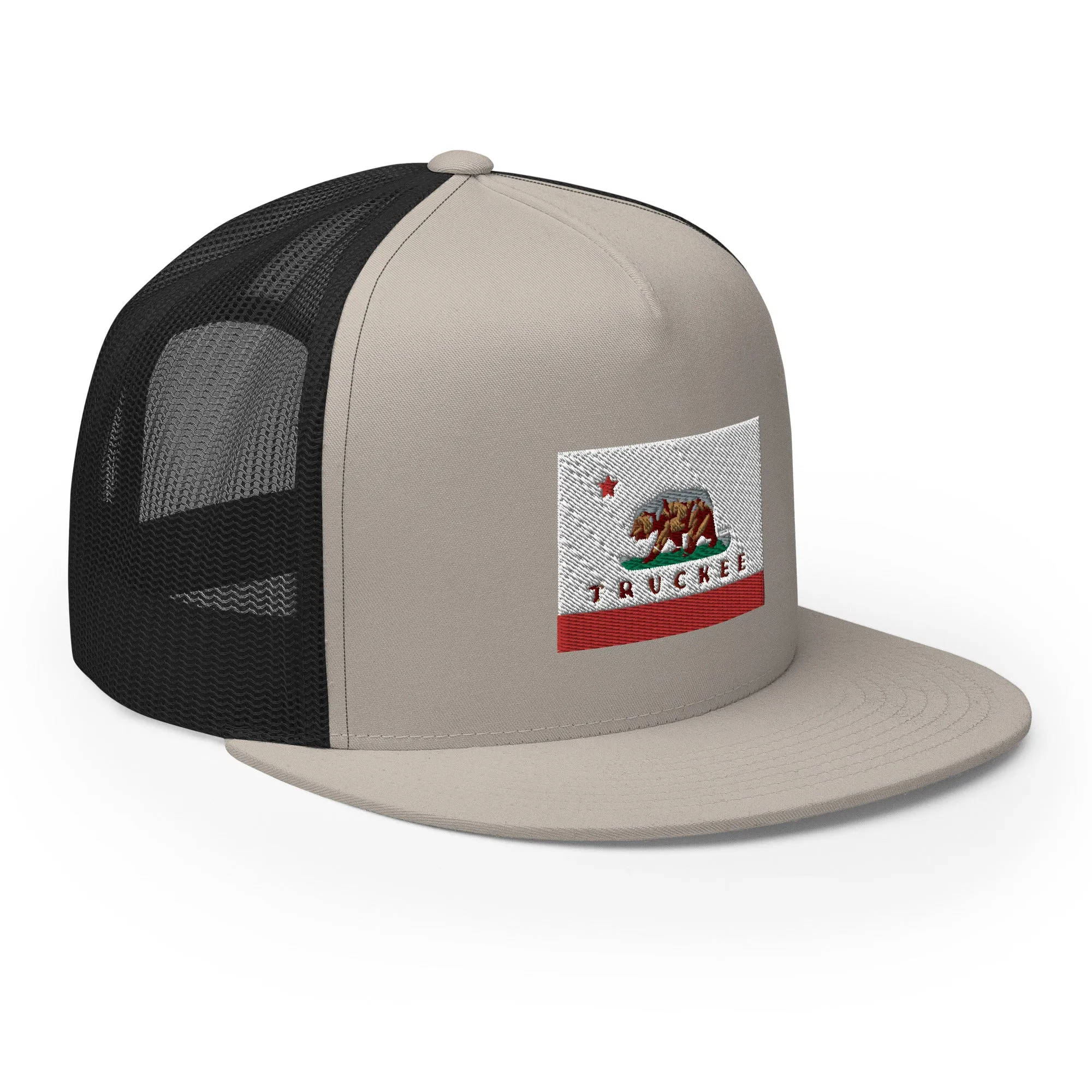 CA Flag Truckee Trucker Cap