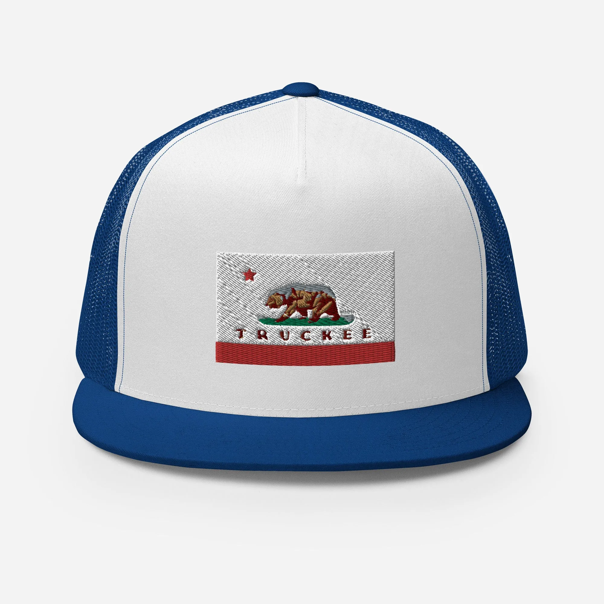 CA Flag Truckee Trucker Cap