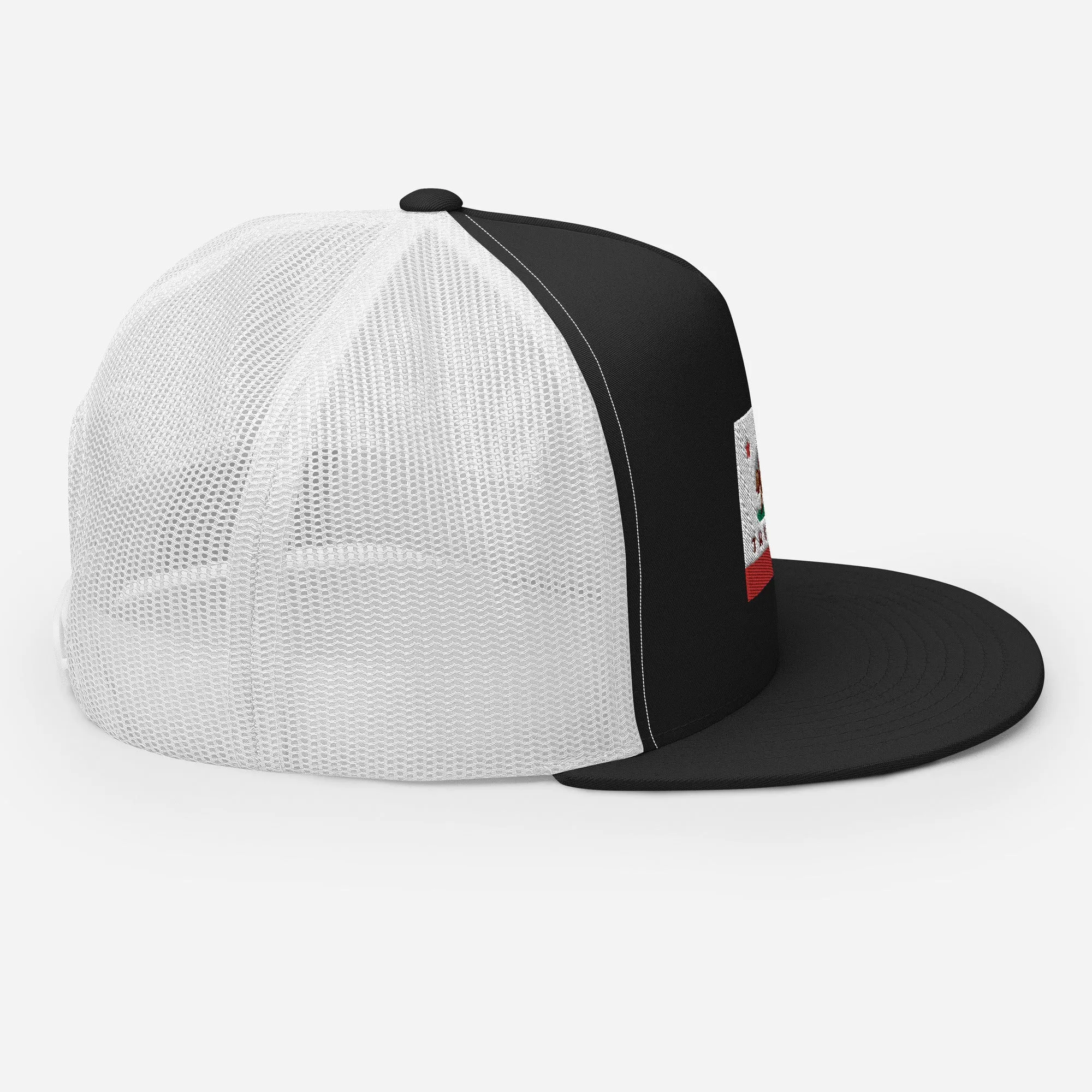 CA Flag Truckee Trucker Cap