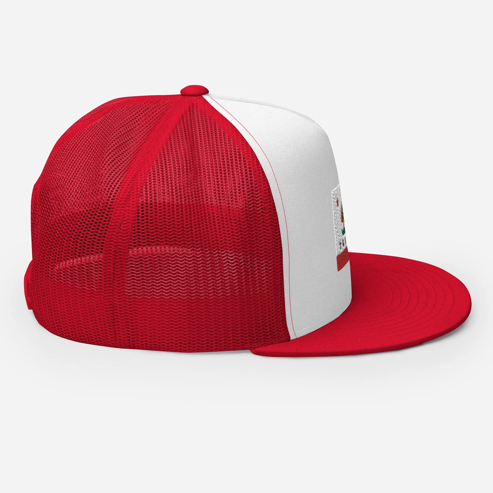 CA Flag Truckee Trucker Cap