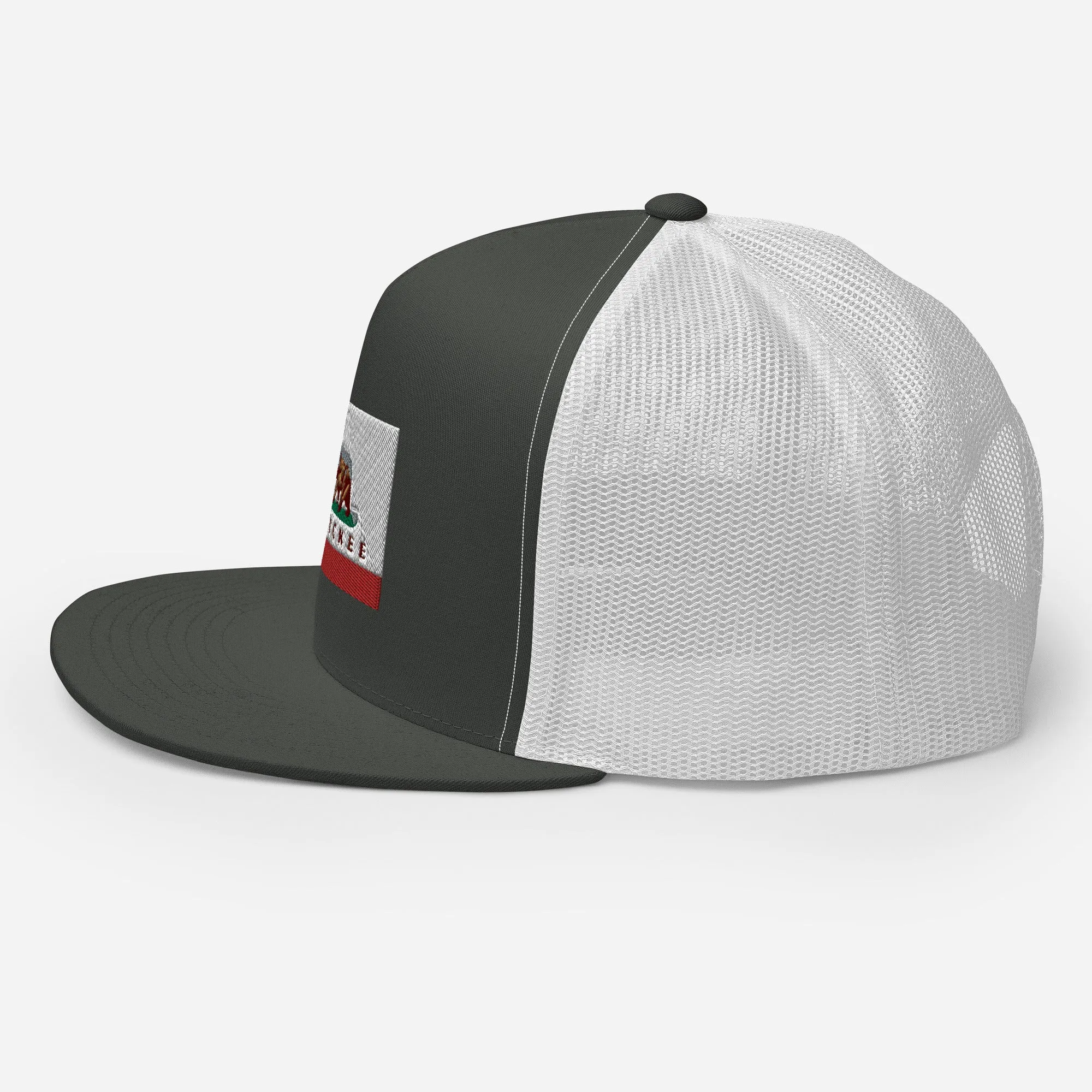 CA Flag Truckee Trucker Cap