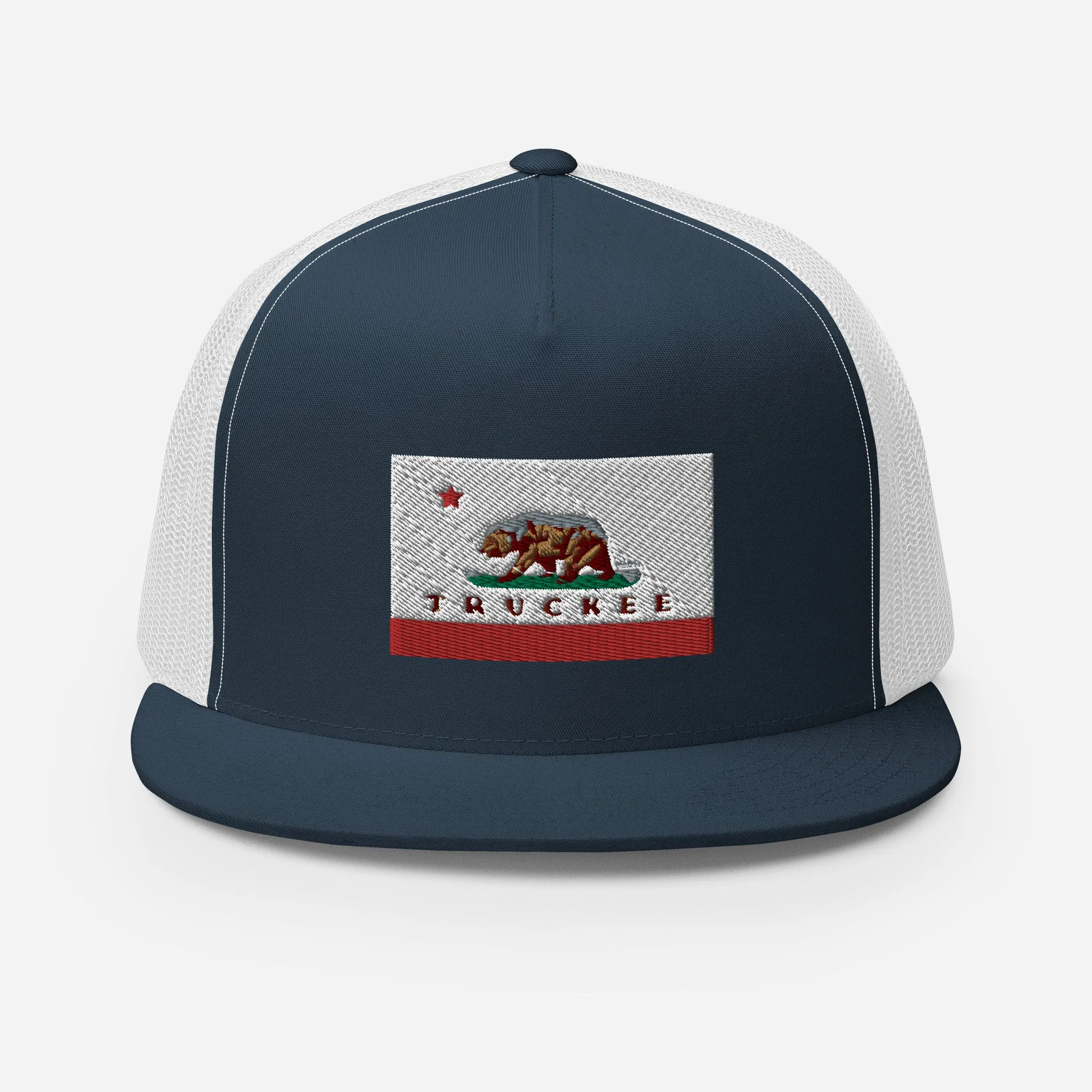 CA Flag Truckee Trucker Cap