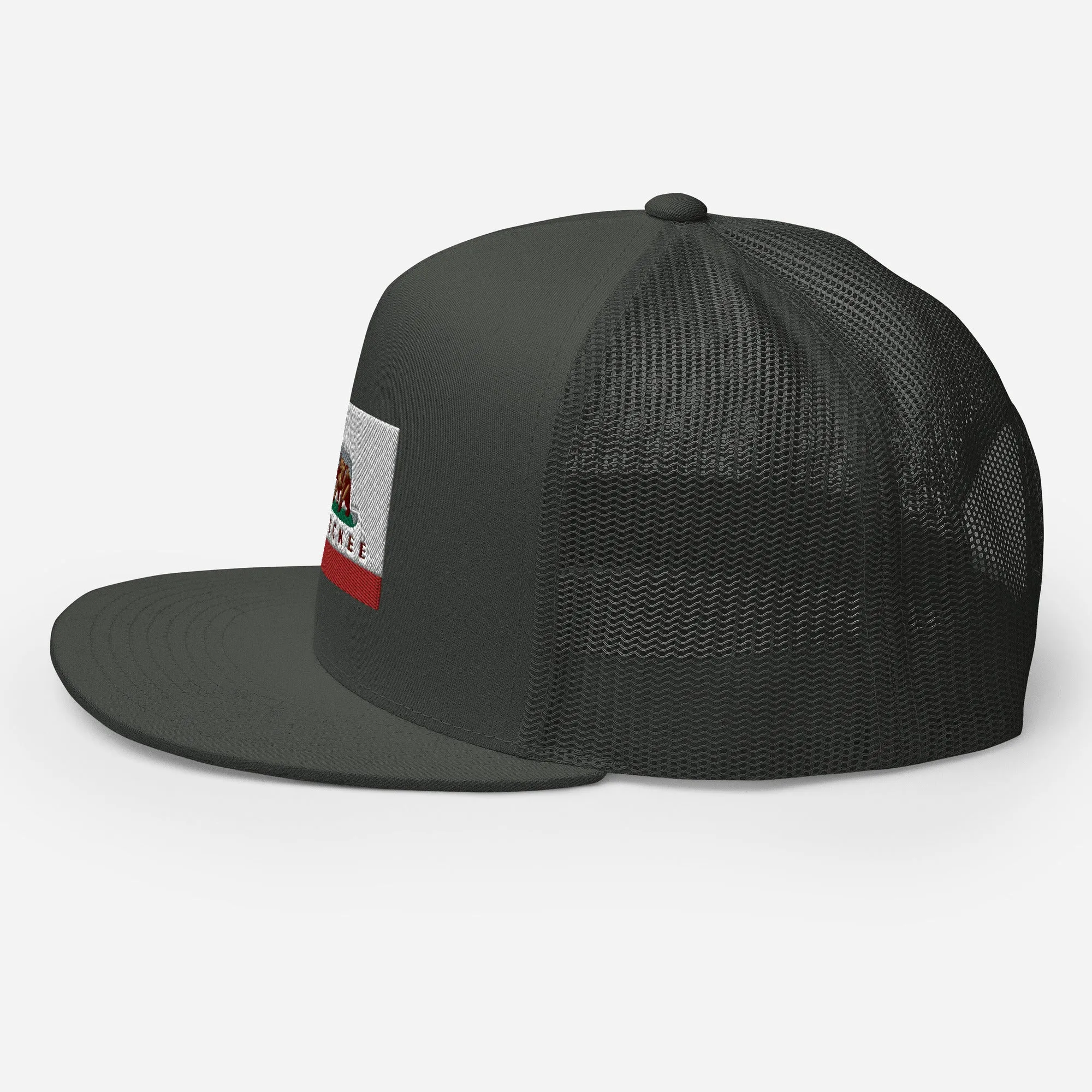 CA Flag Truckee Trucker Cap