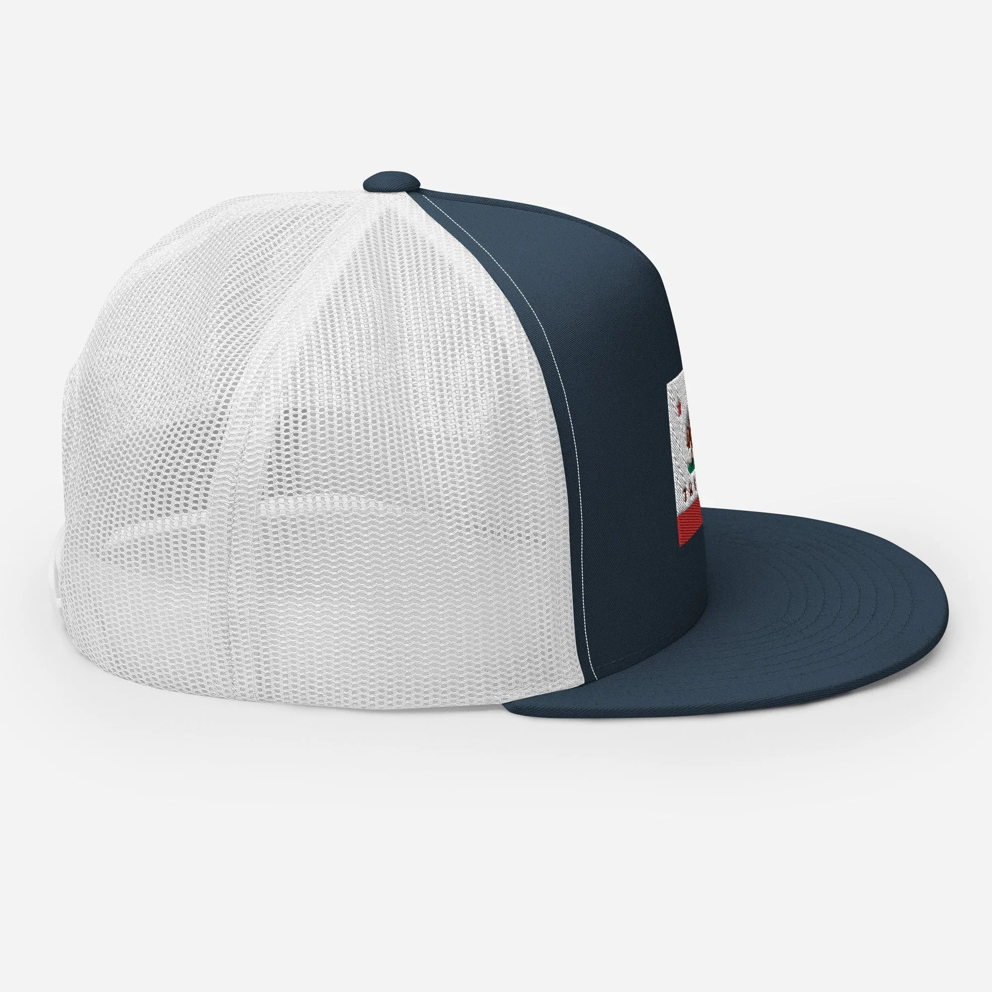 CA Flag Truckee Trucker Cap