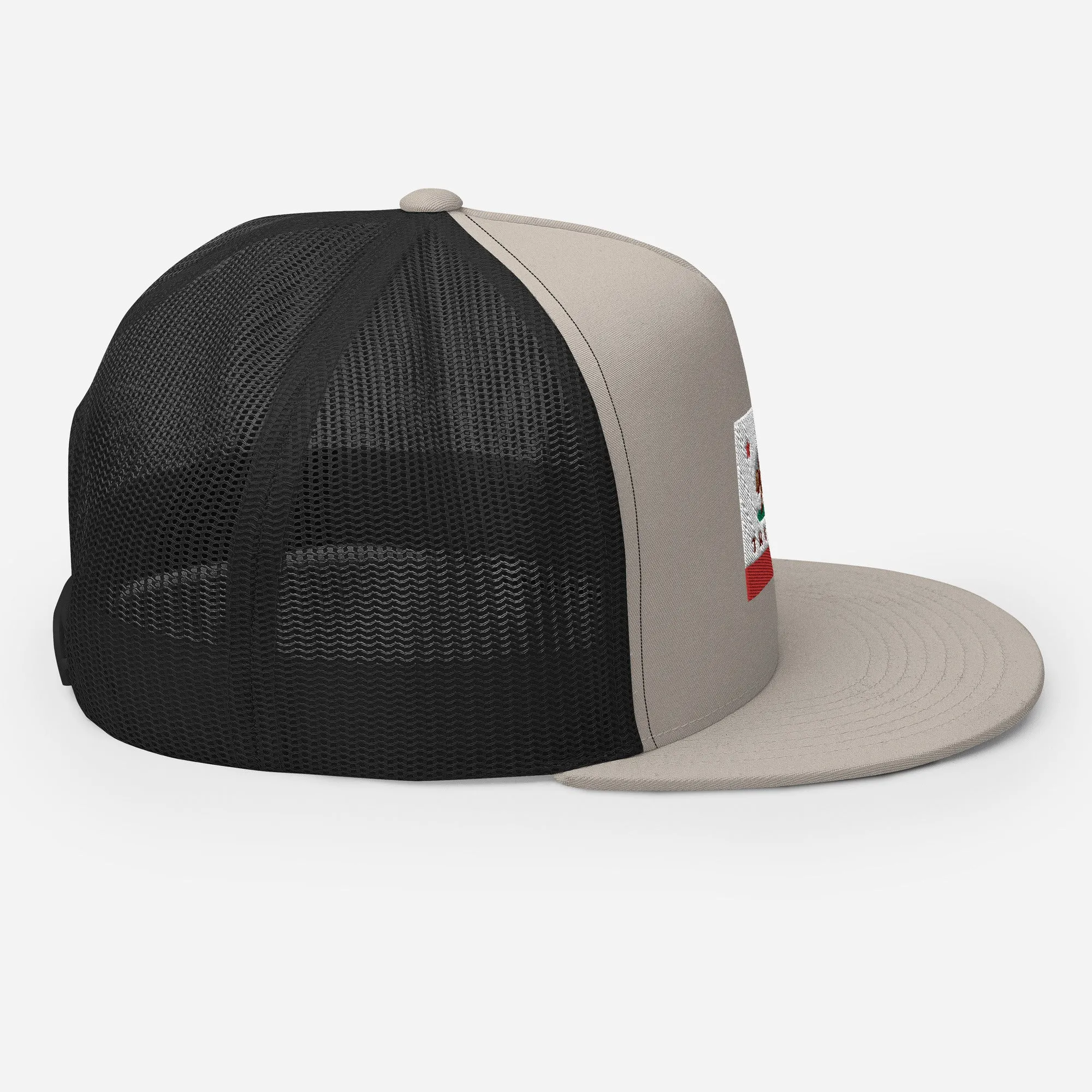 CA Flag Truckee Trucker Cap