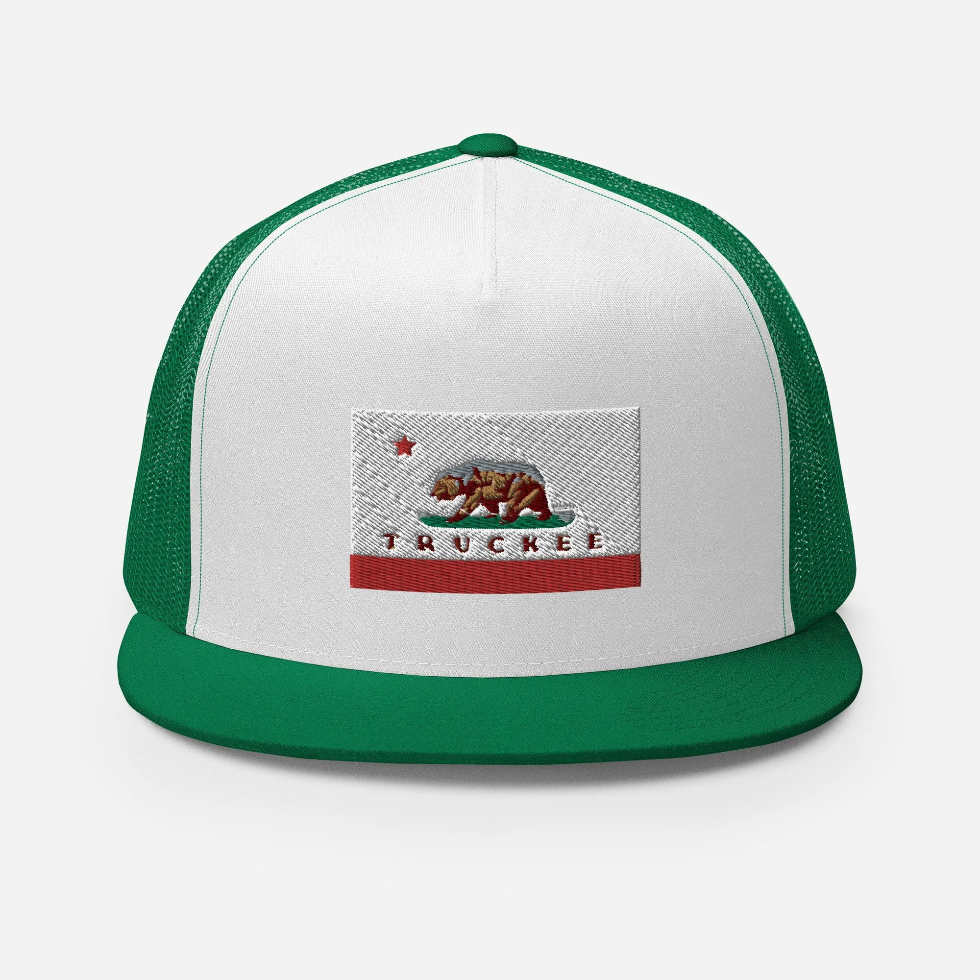 CA Flag Truckee Trucker Cap