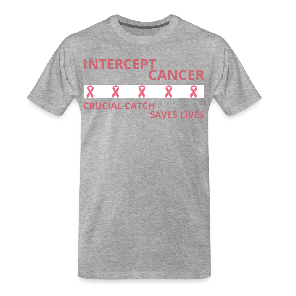 Cancer Awareness Men’s Premium Organic T-Shirt