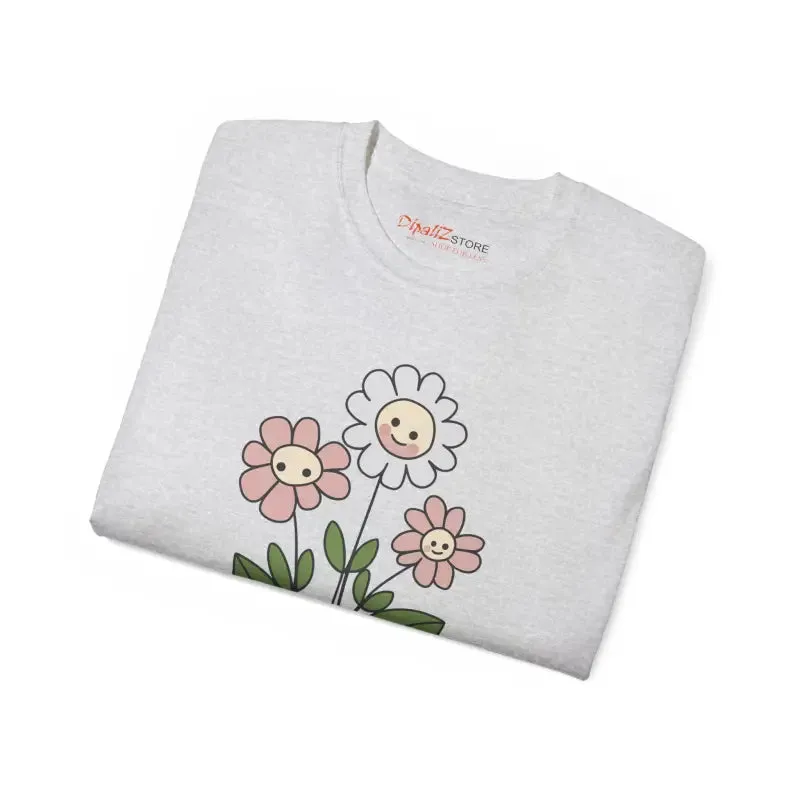 Chic Modern Fashion Unisex Cotton Tee for Moms