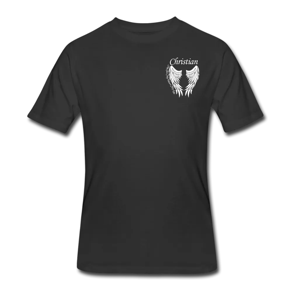 Christian My Son My Heart My Life Men’s 50/50 T-Shirt