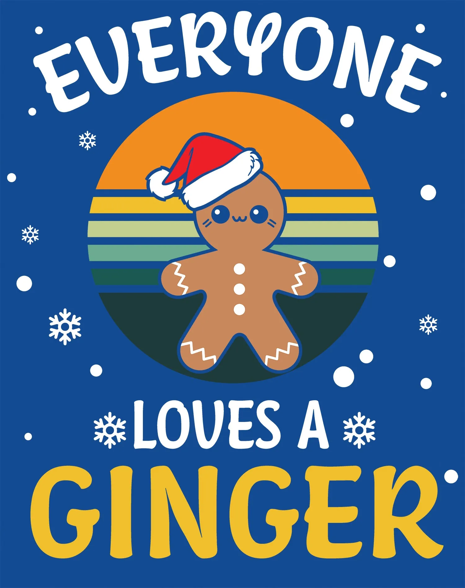 Christmas Ginger Everyone Loves Meme Fun Gingerbread Man Lol Youth T-Shirt