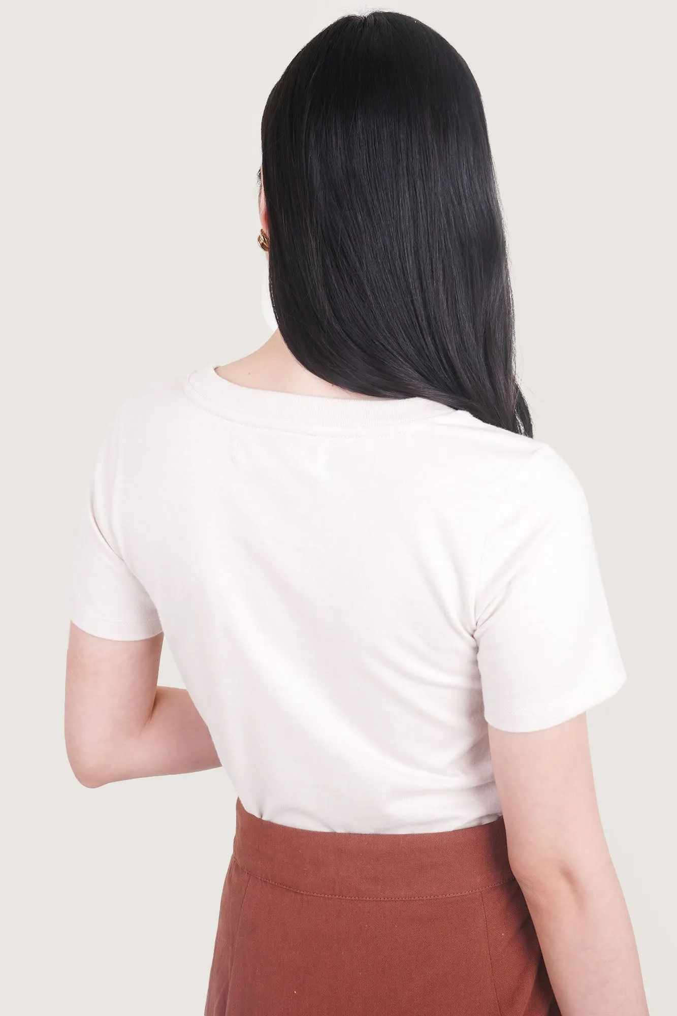 Closet Staples Textured V-Neck Tee