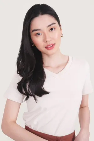 Closet Staples Textured V-Neck Tee