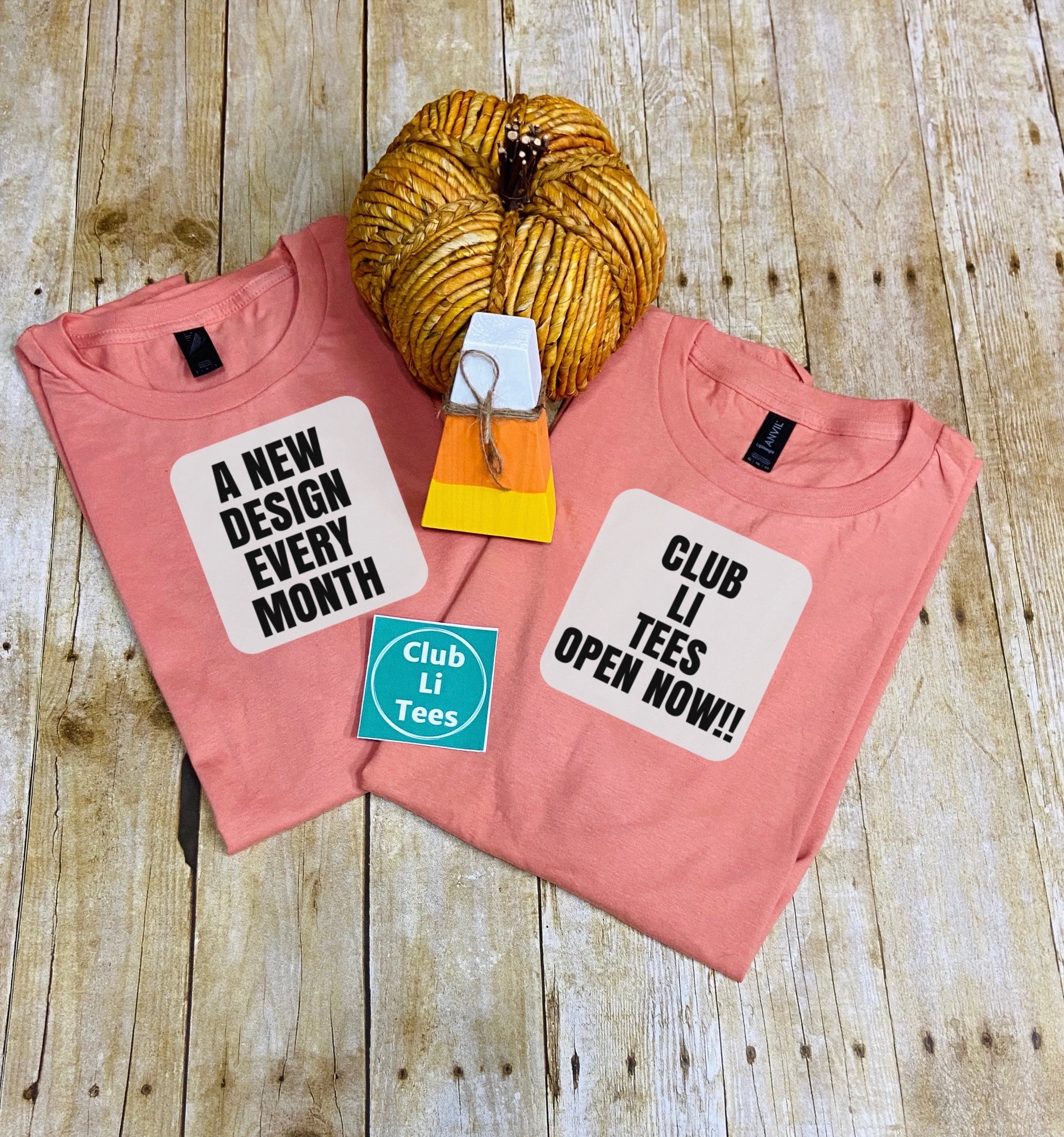 CLUB LI TEES T-Shirt Club 3 MONTH PLAN