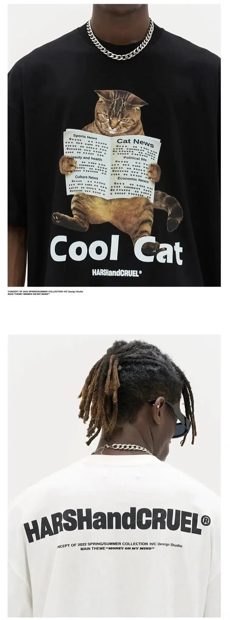 Cool Cat Graphic T-shirt