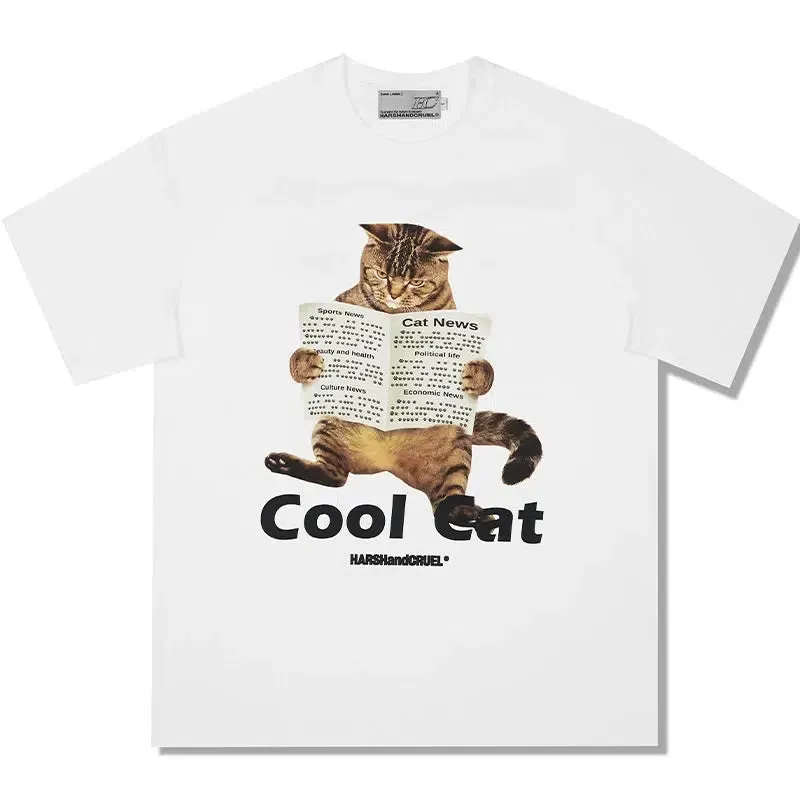Cool Cat Graphic T-shirt