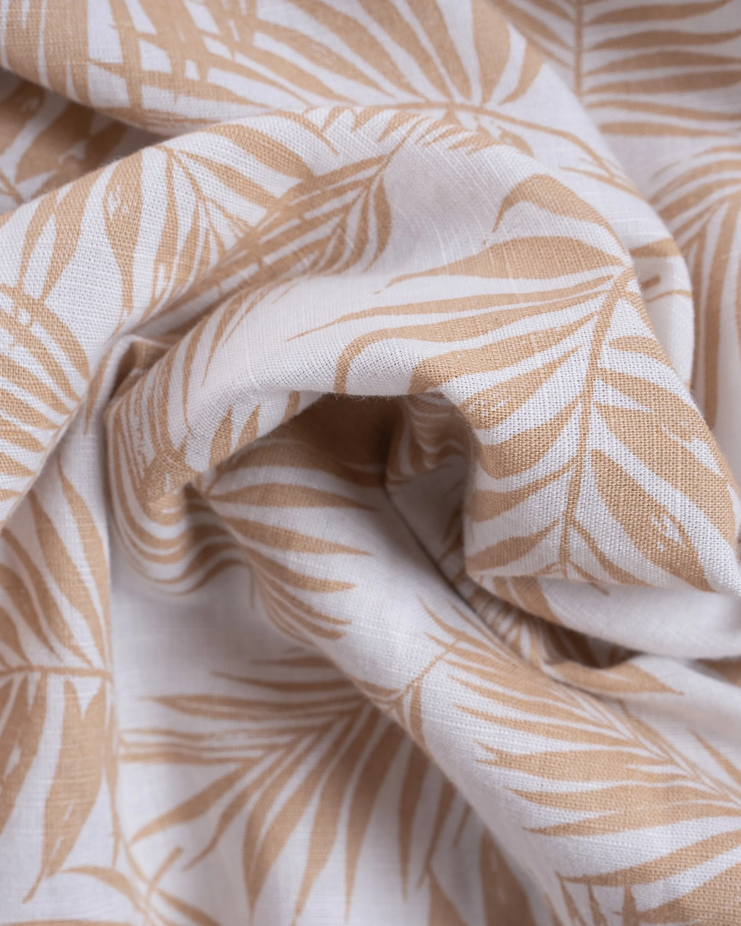 Corfu in Printed Midweight Linen Cotton
