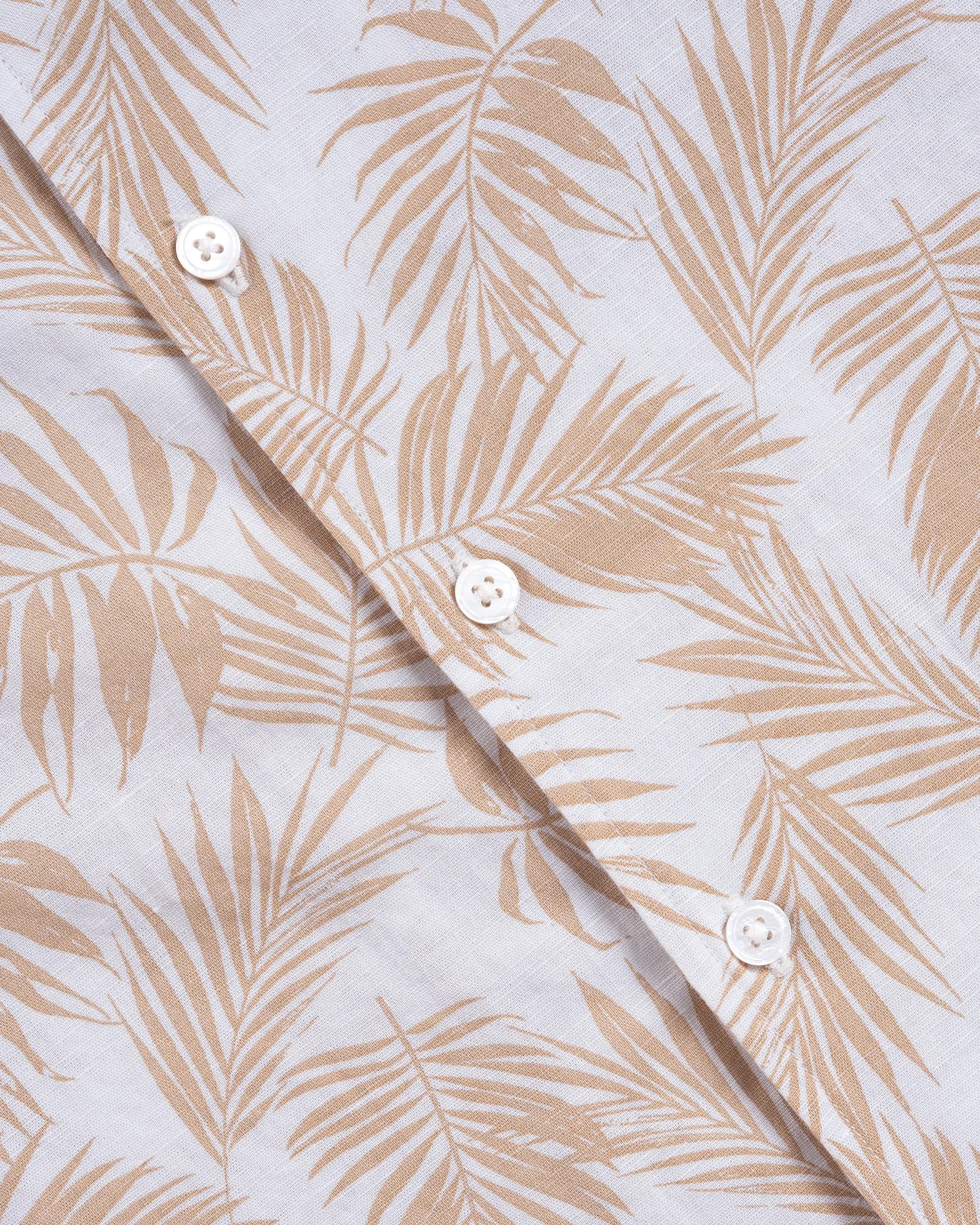 Corfu in Printed Midweight Linen Cotton