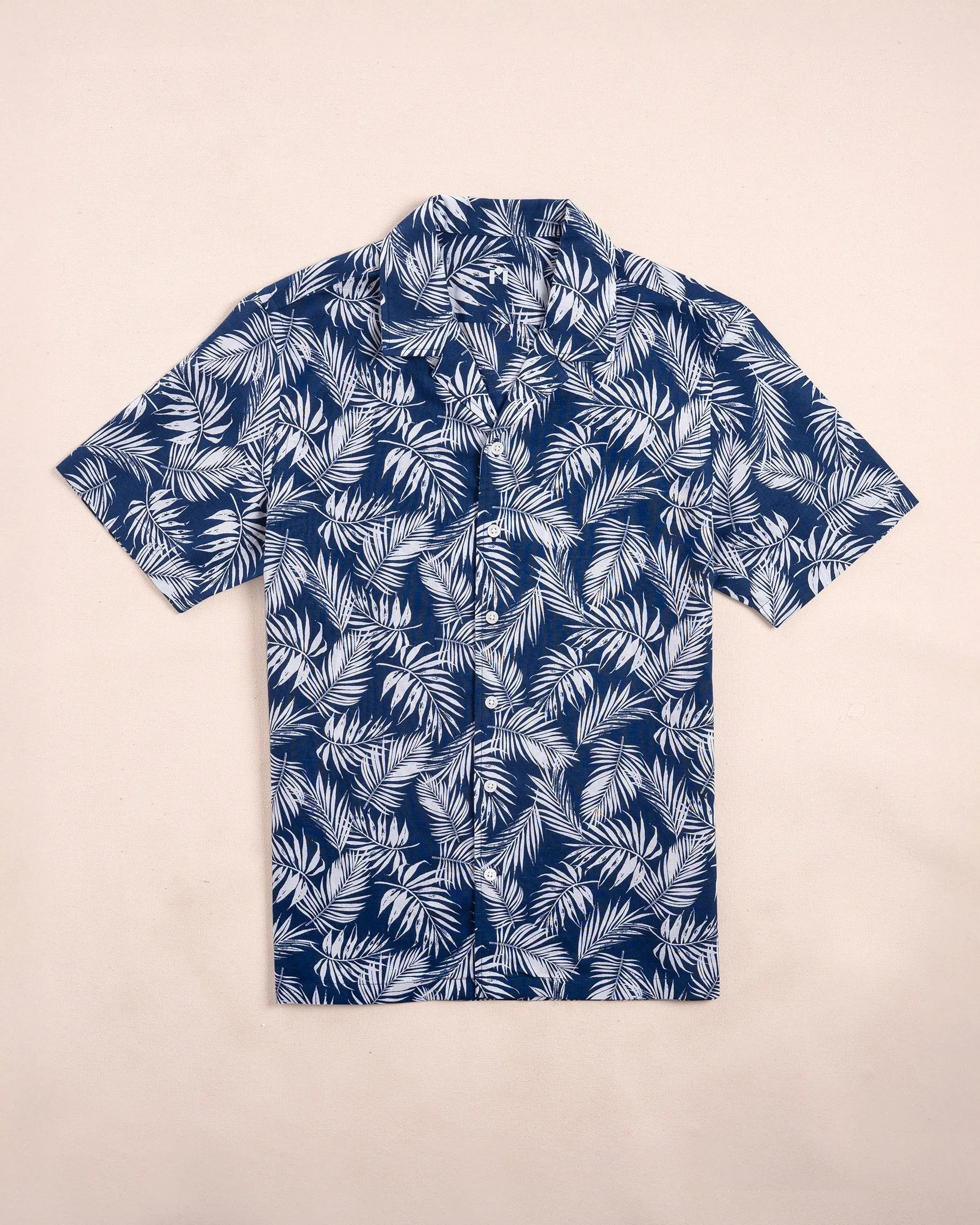 Corfu in Printed Midweight Linen Cotton