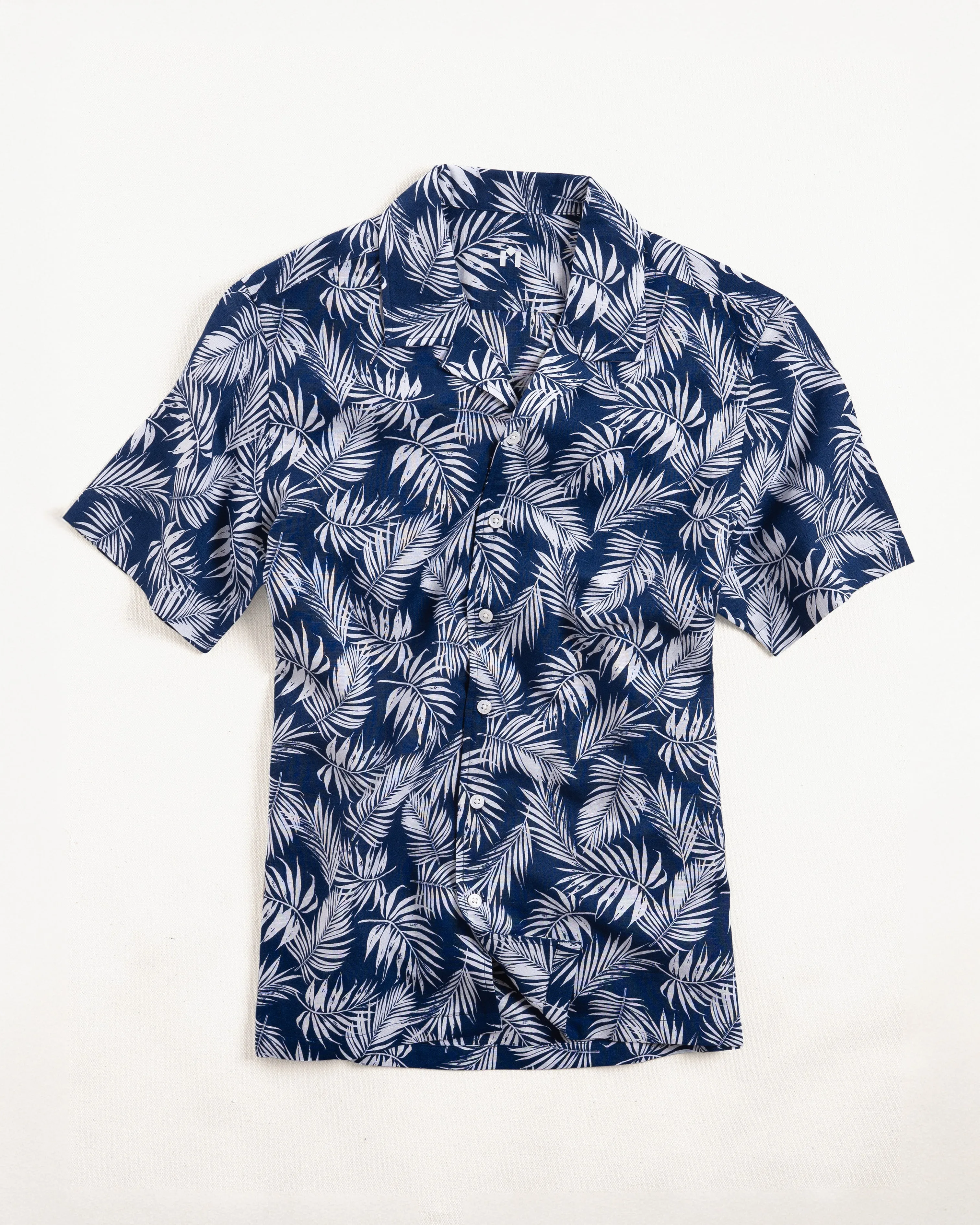Corfu in Printed Midweight Linen Cotton