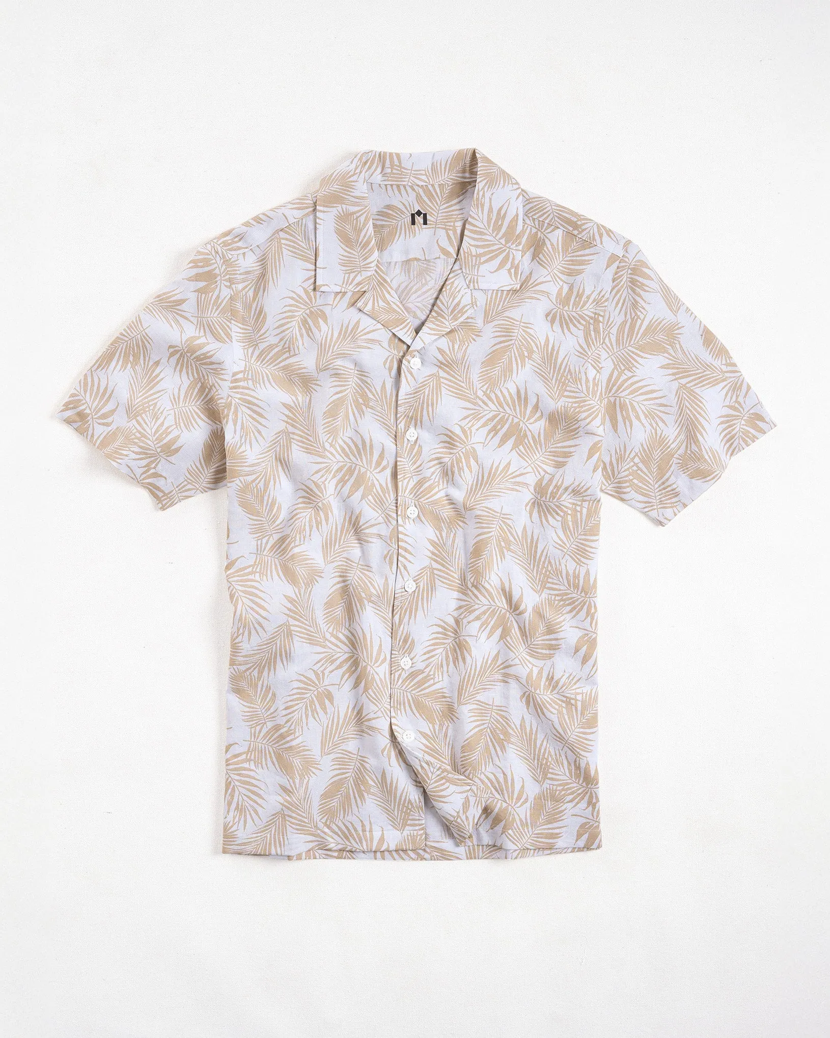 Corfu in Printed Midweight Linen Cotton