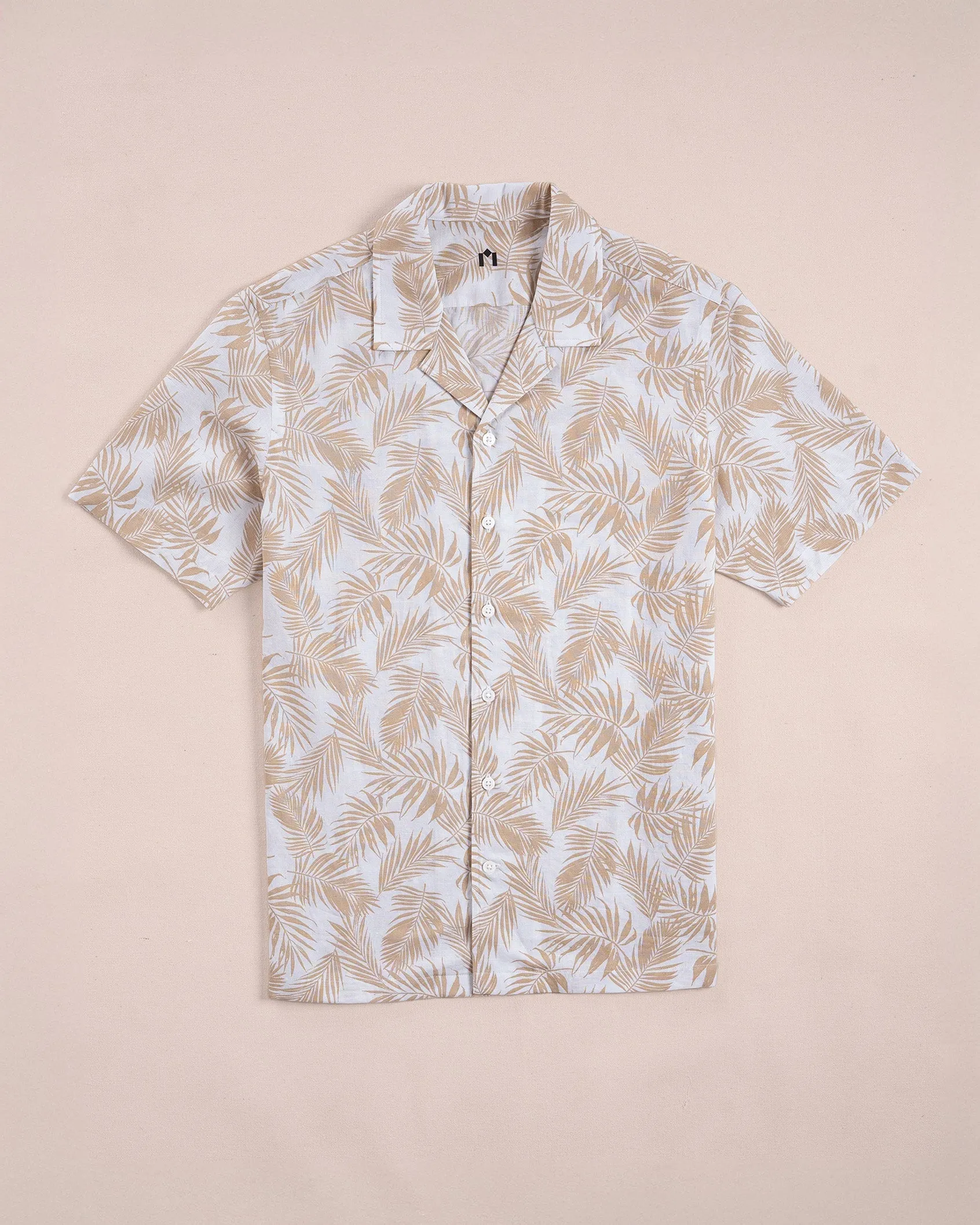 Corfu in Printed Midweight Linen Cotton