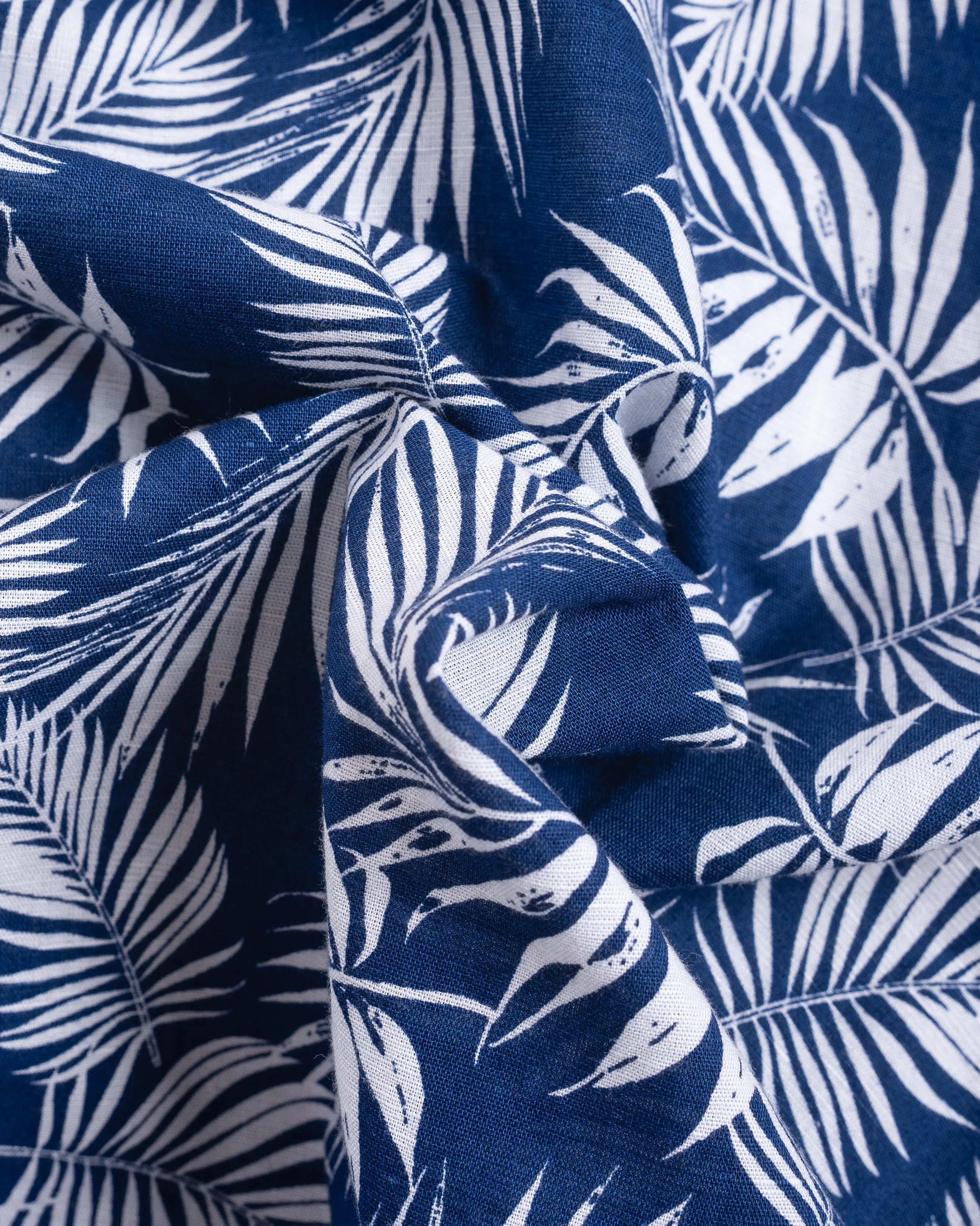 Corfu in Printed Midweight Linen Cotton