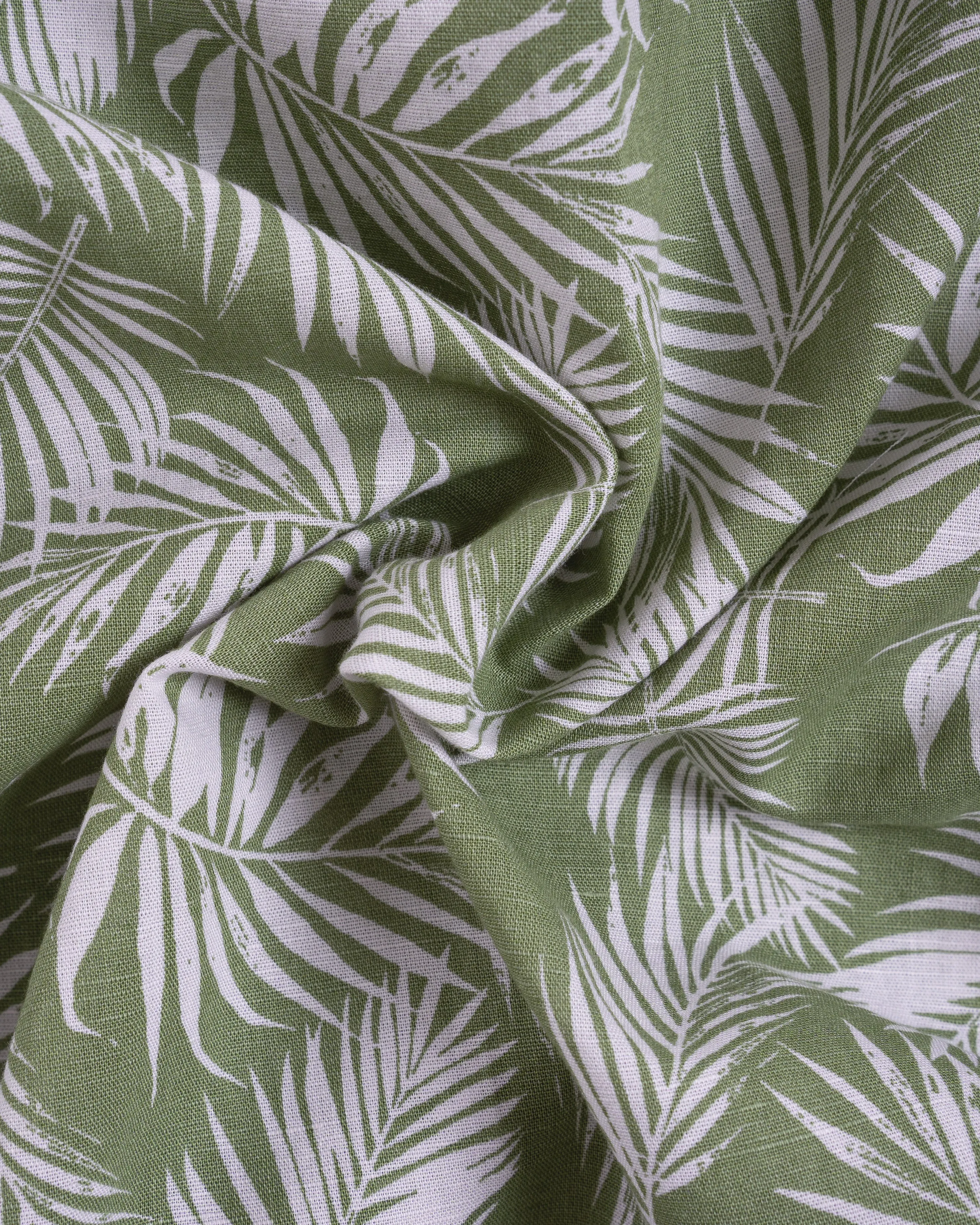 Corfu in Printed Midweight Linen Cotton
