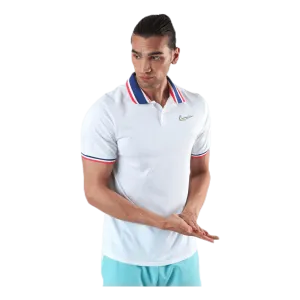 Court Slam Polo White/Green