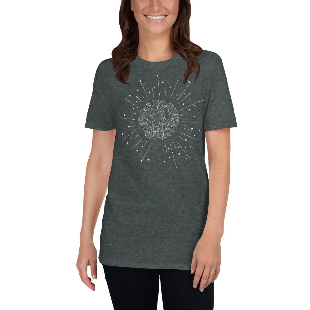 Crystal Burst Short-Sleeve Unisex T-Shirt