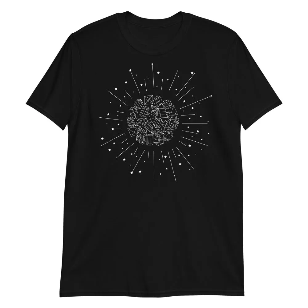 Crystal Burst Short-Sleeve Unisex T-Shirt