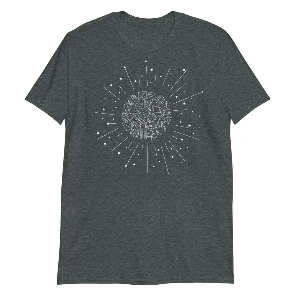 Crystal Burst Short-Sleeve Unisex T-Shirt