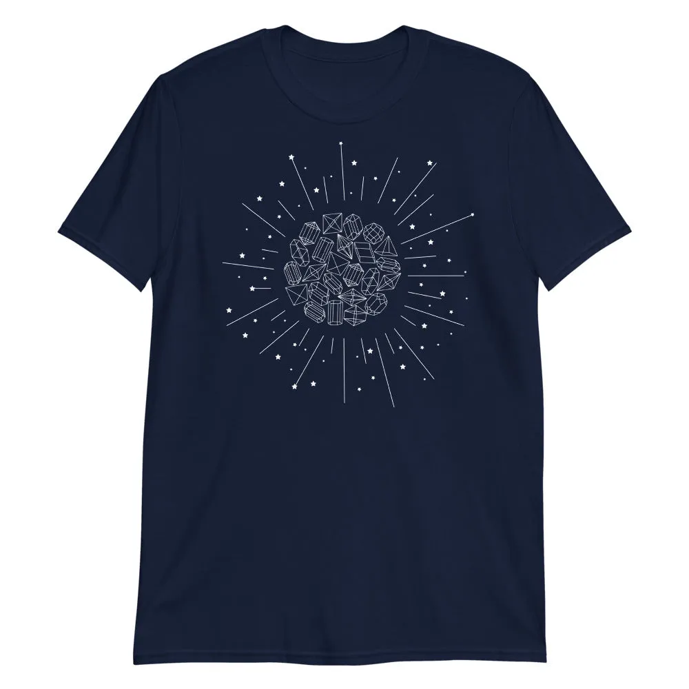 Crystal Burst Short-Sleeve Unisex T-Shirt