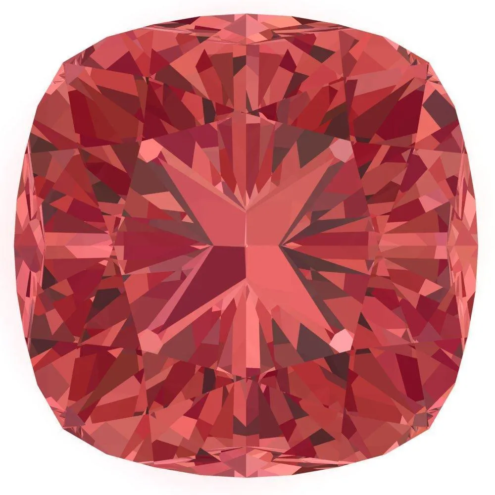 Cushion FAB Lab-Grown Padparadscha Sapphire Gems