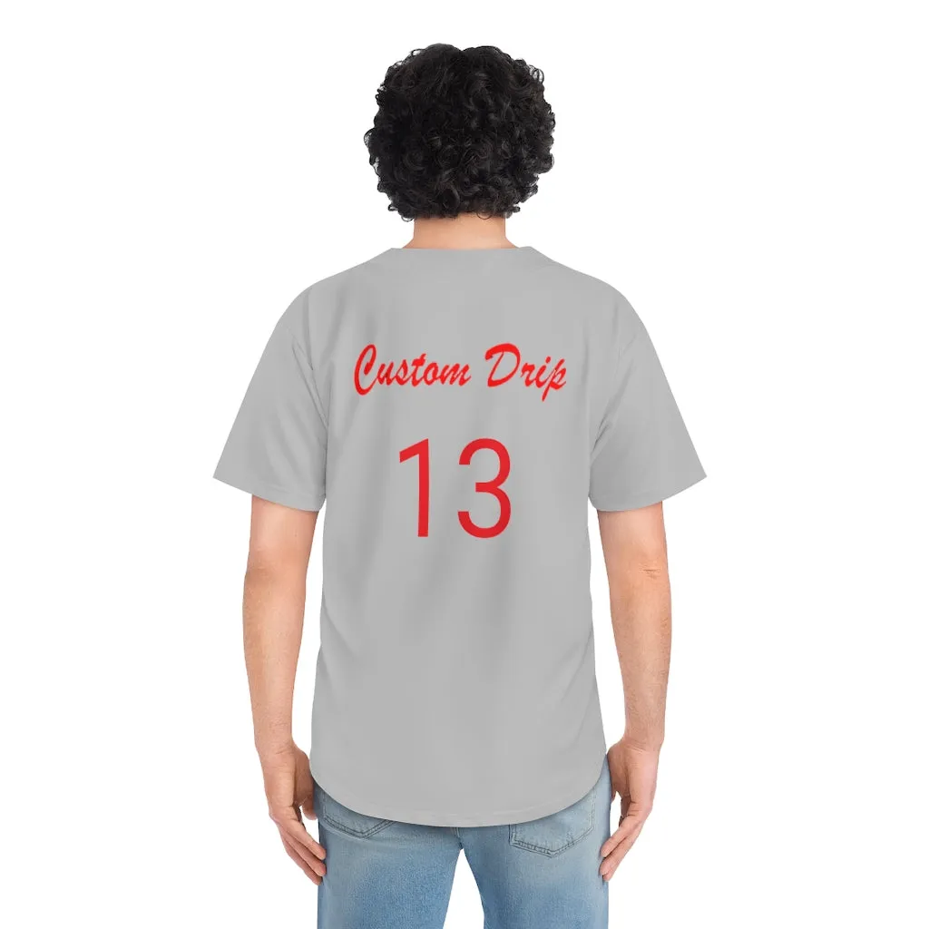 Custom Drips Men's Baseball Jersey
