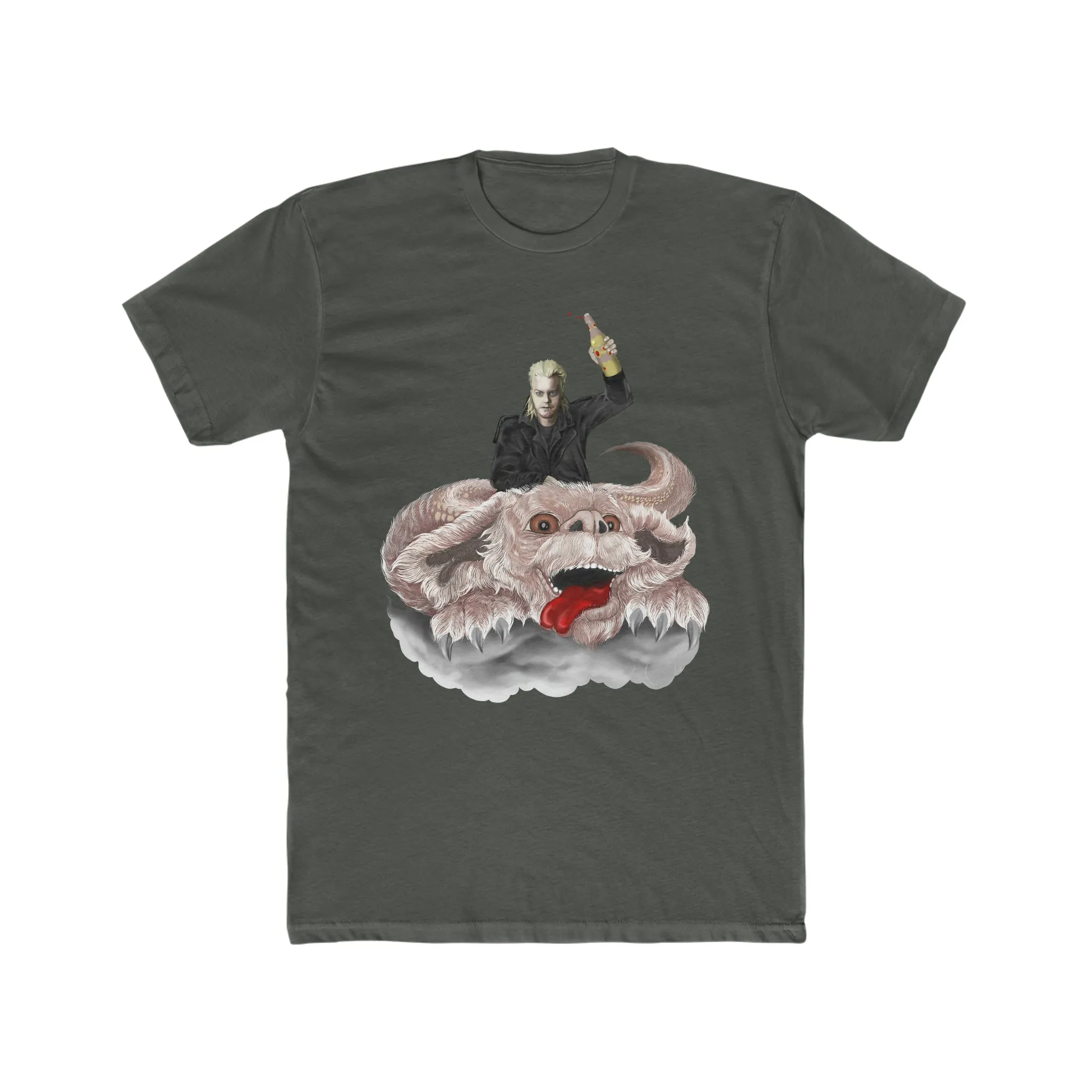 David and Falkor Tee on Men's Next Level