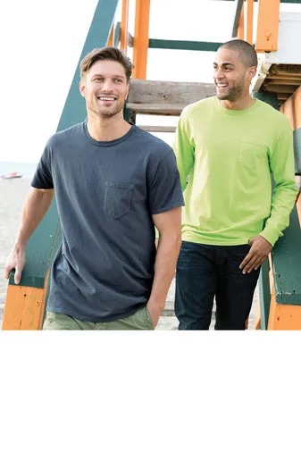 Delta Chi Long Sleeve Pocket Tee