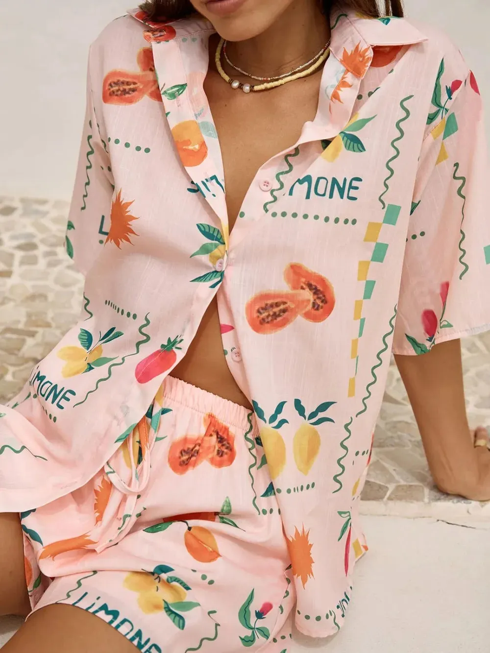 Desert Glam Shorts Set