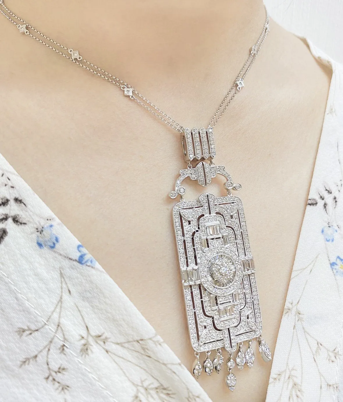 Diamond Necklace NL22929