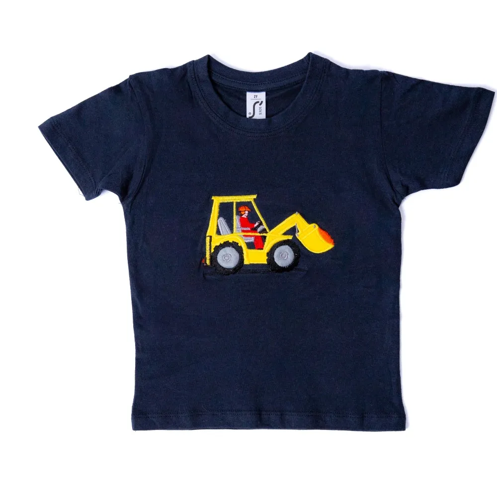 Digger Navy T-shirt