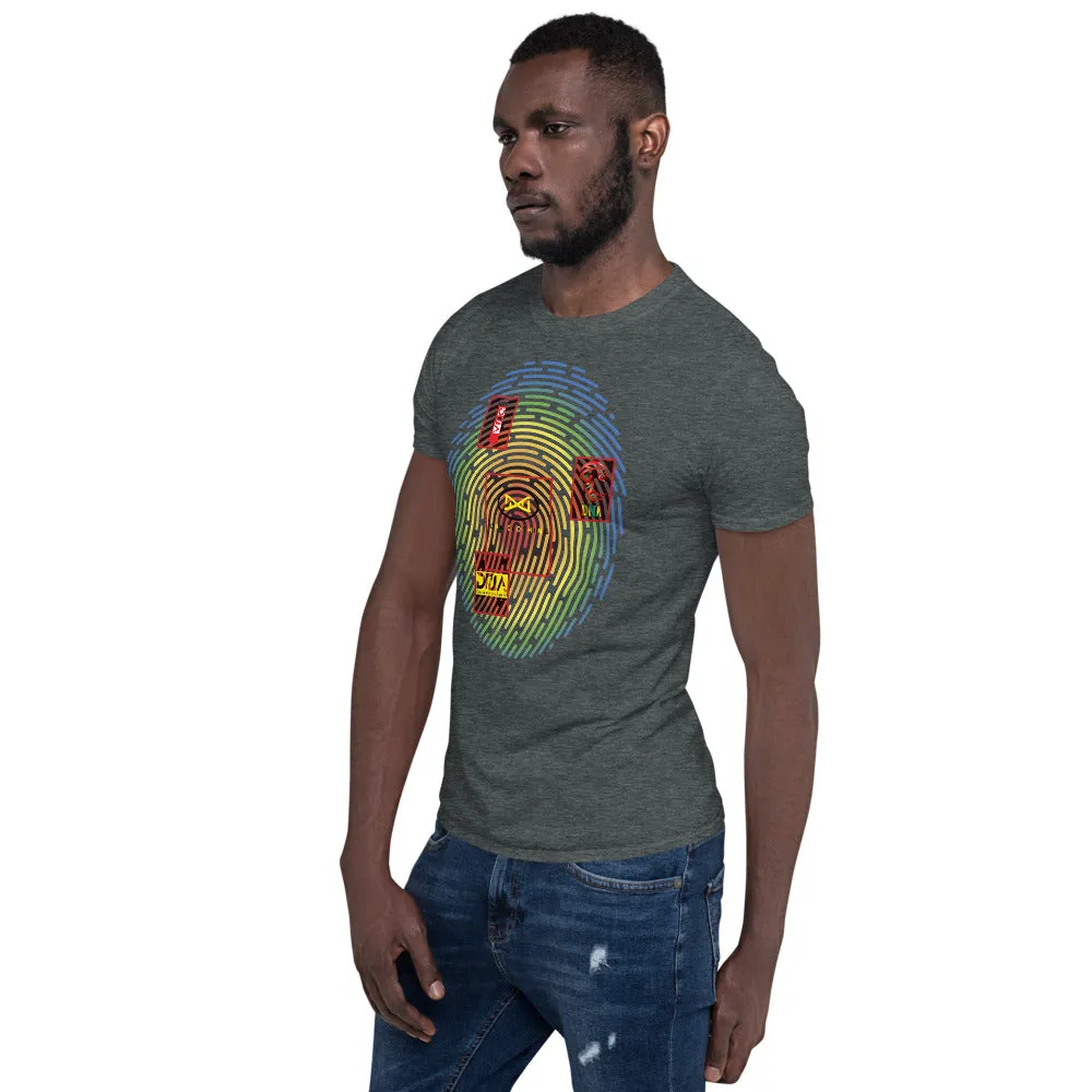 DNA Finger Prints Short-Sleeve Unisex T-Shirt