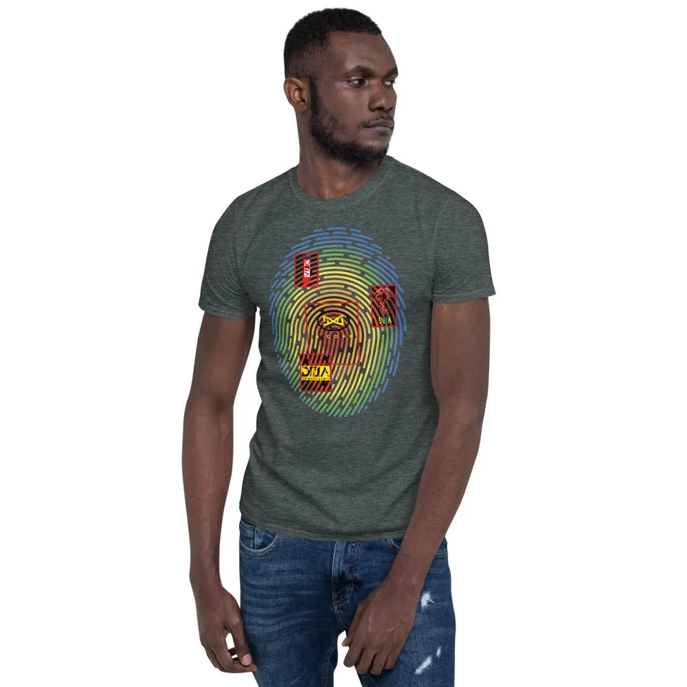 DNA Finger Prints Short-Sleeve Unisex T-Shirt