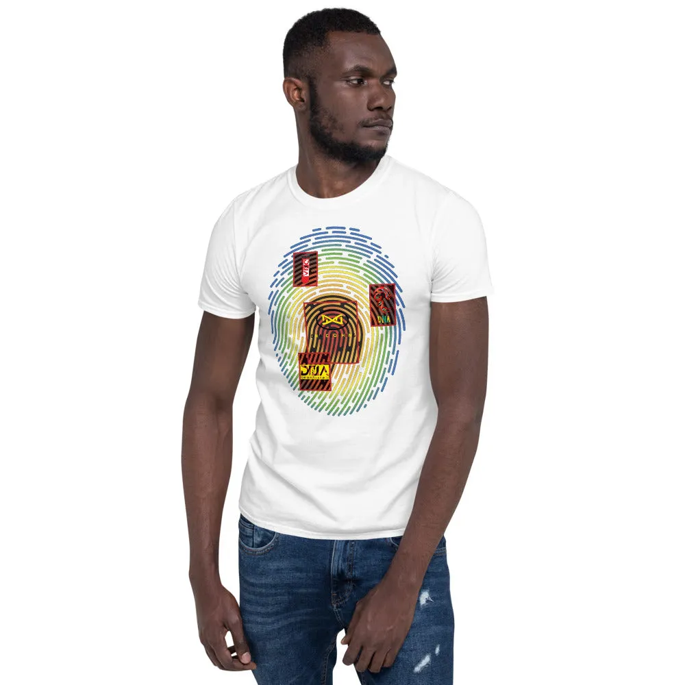 DNA Finger Prints Short-Sleeve Unisex T-Shirt