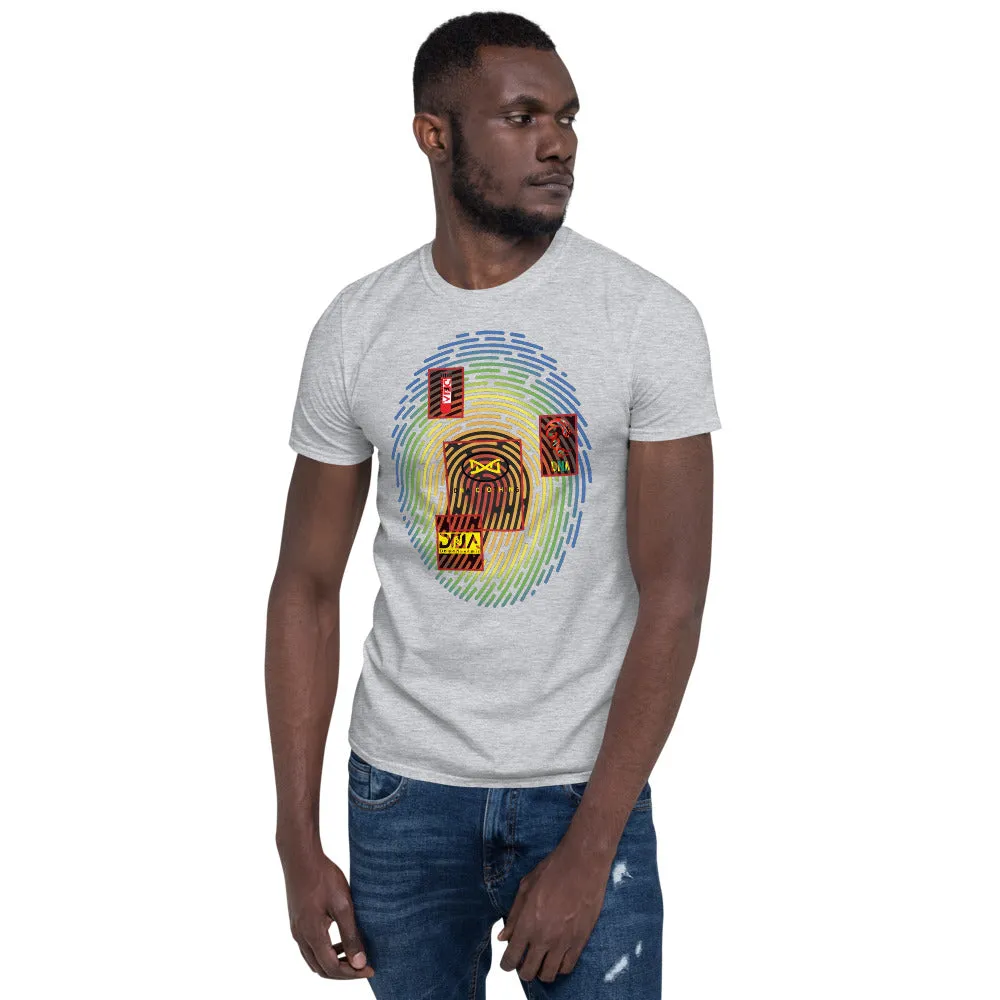 DNA Finger Prints Short-Sleeve Unisex T-Shirt