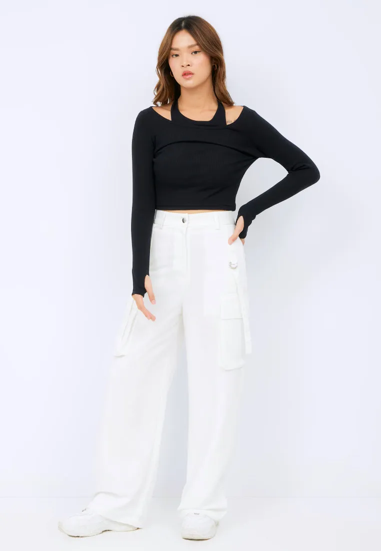Double Layer Long Sleeve T-shirt
