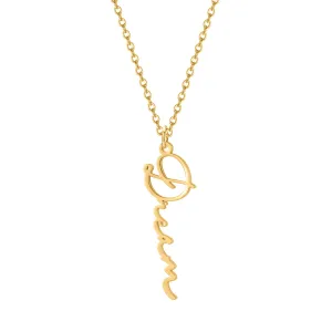 Dream - Collier Prénom Vertical