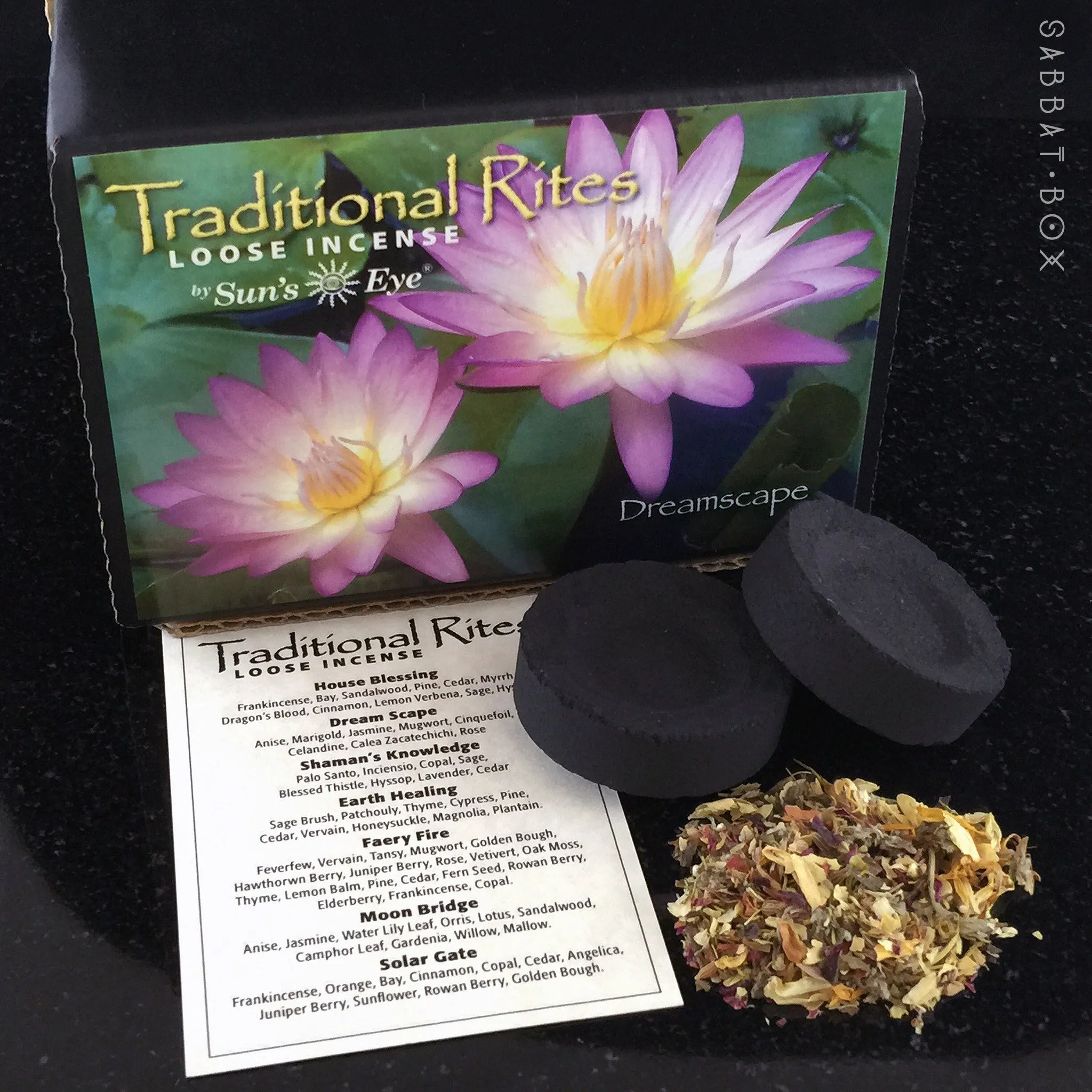 Dreamscape Traditional Rites Loose Incense Kit